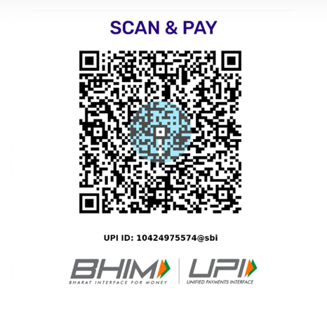 UPI scan to pay — SHMS-2026